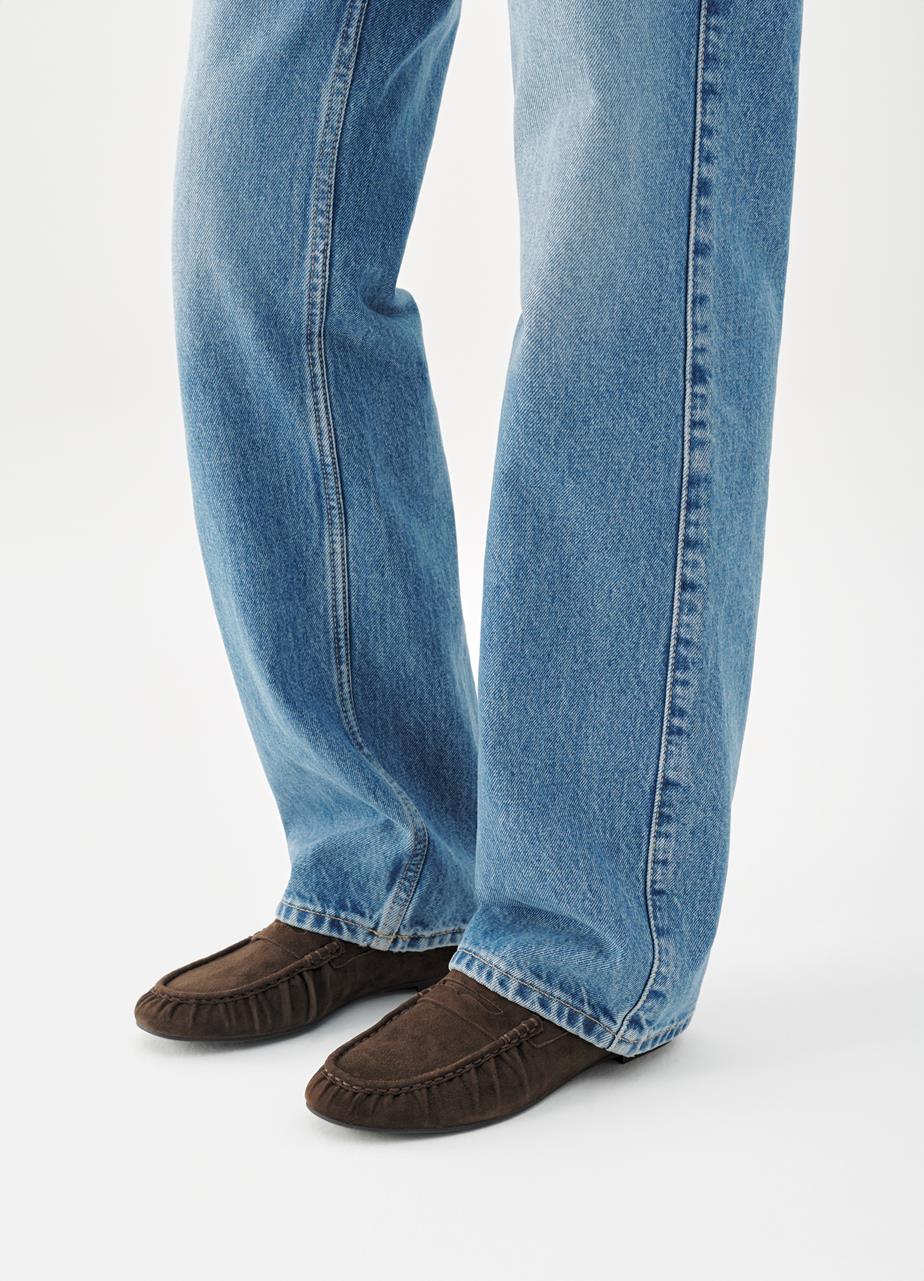 VAGABOND ALEYA DRIVING LOAFER IN COFFEE - Image 2