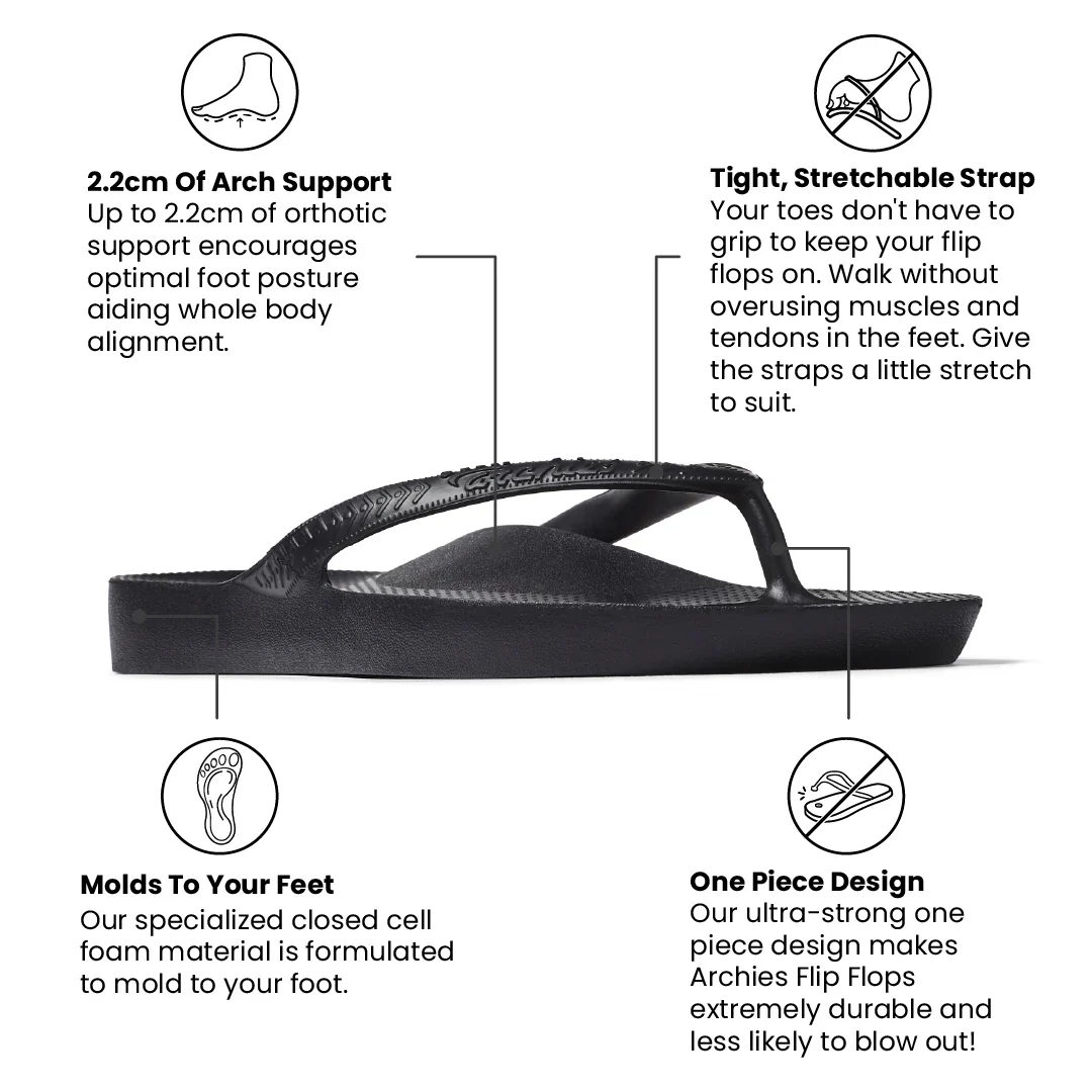 ARCHIES ARCH SUPPORT FLIP FLOPS - Image 6