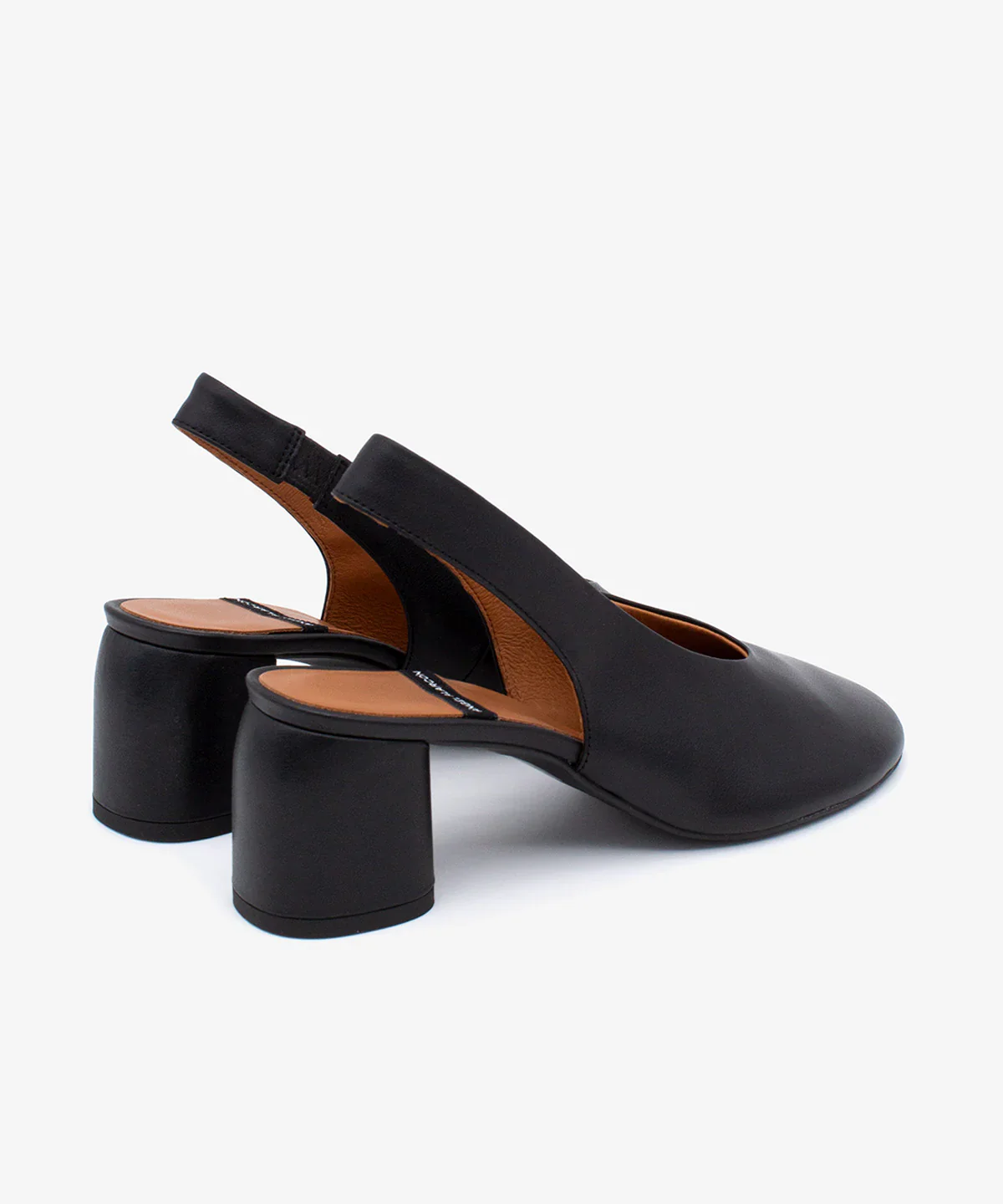 ANGEL ALACRON BEIRA SLING HEEL IN BLACK - Image 5