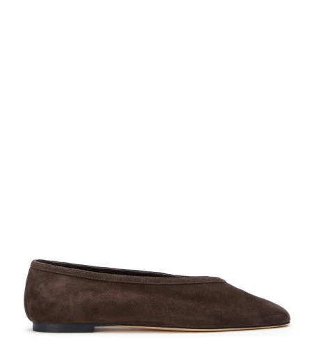 TONY BIANCO BIANCA SUEDE BROWN FLATS - Image 11