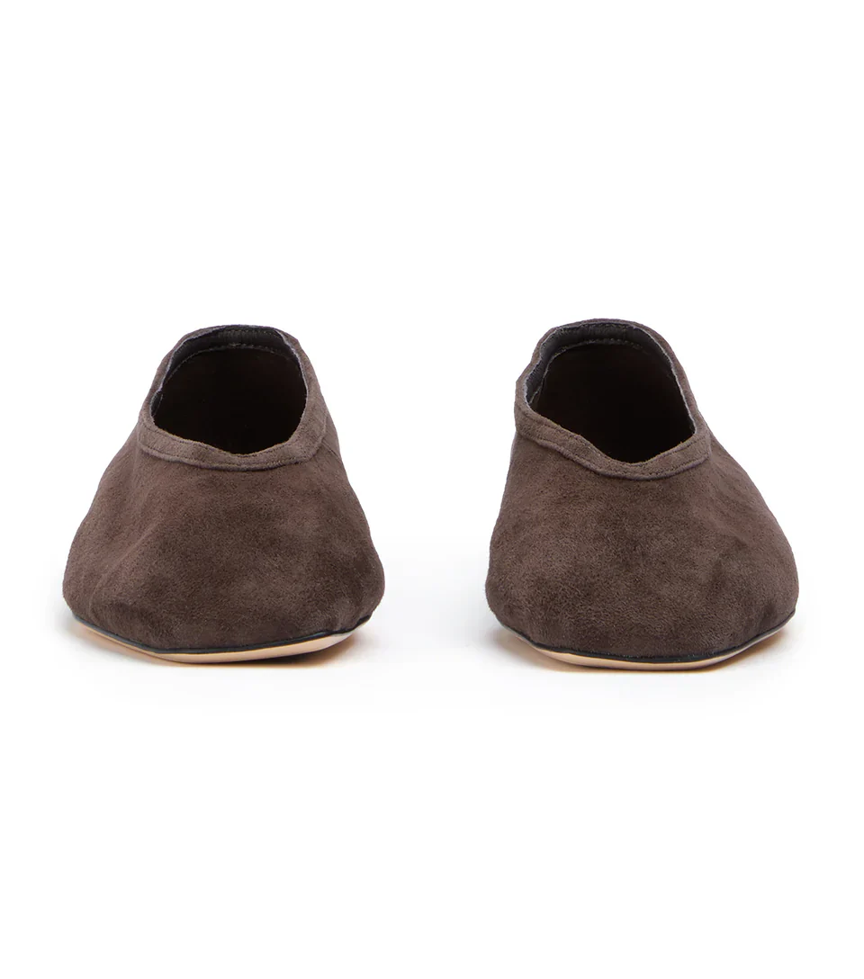 TONY BIANCO BIANCA SUEDE BROWN FLATS - Image 13