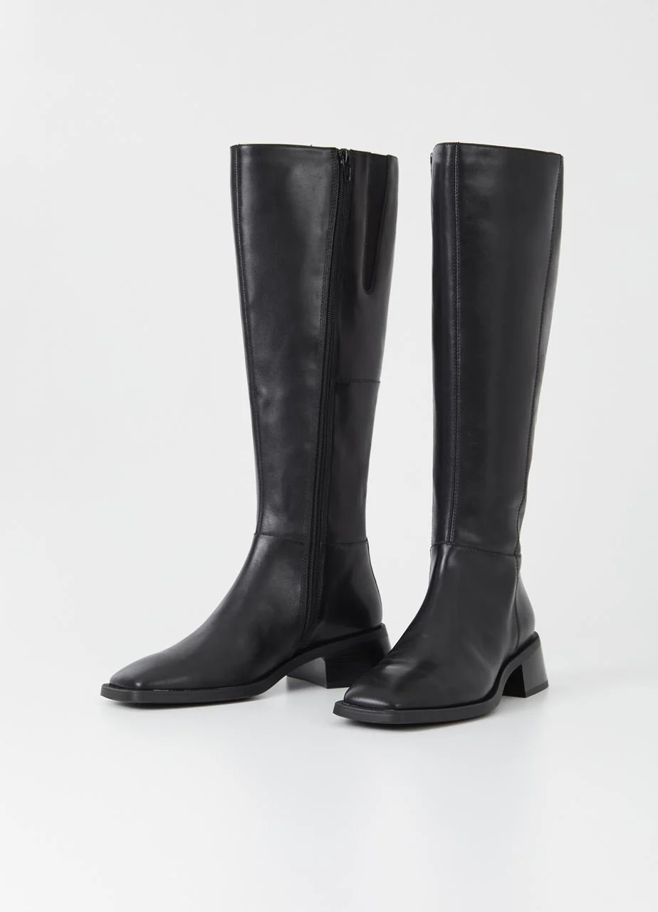 VAGABOND BLANCA TALL WIDE CALF -BLACK - Image 4
