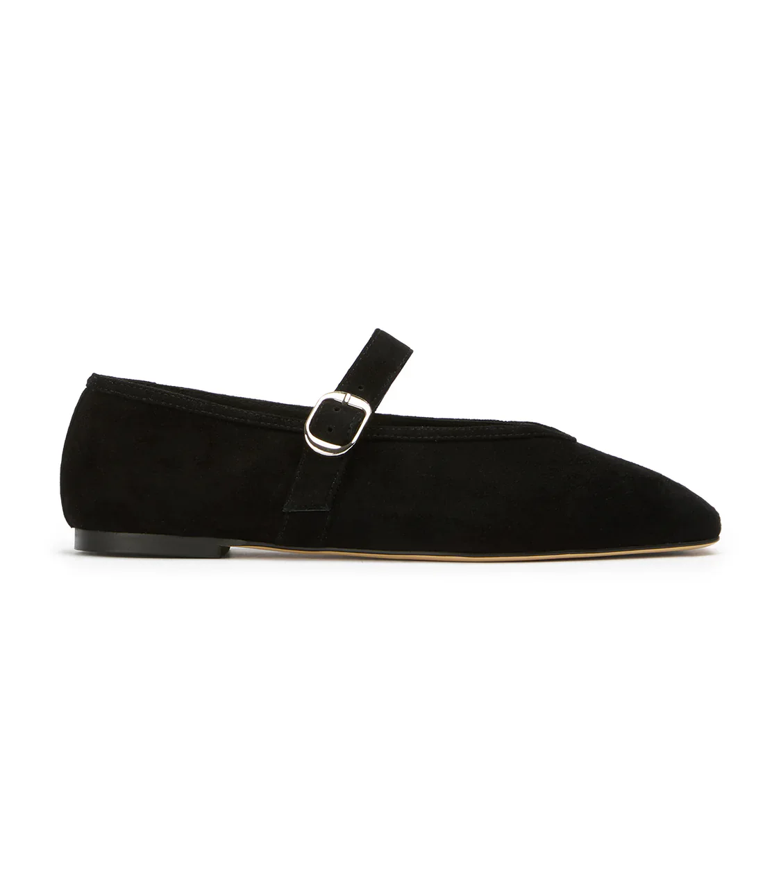 TONY BIANCO BOBBI MJ FLAT IN BLACK SUEDE - Image 2