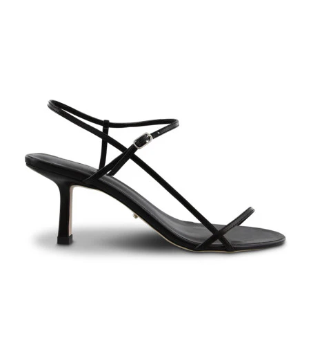 TONY BIANCO CAPRICE STRAPPY HEELS IN BLACK AND SKIN - Image 12