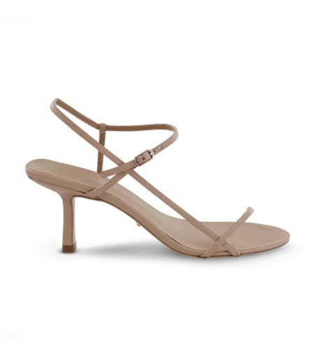 TONY BIANCO CAPRICE STRAPPY HEELS IN BLACK AND SKIN - Image 17