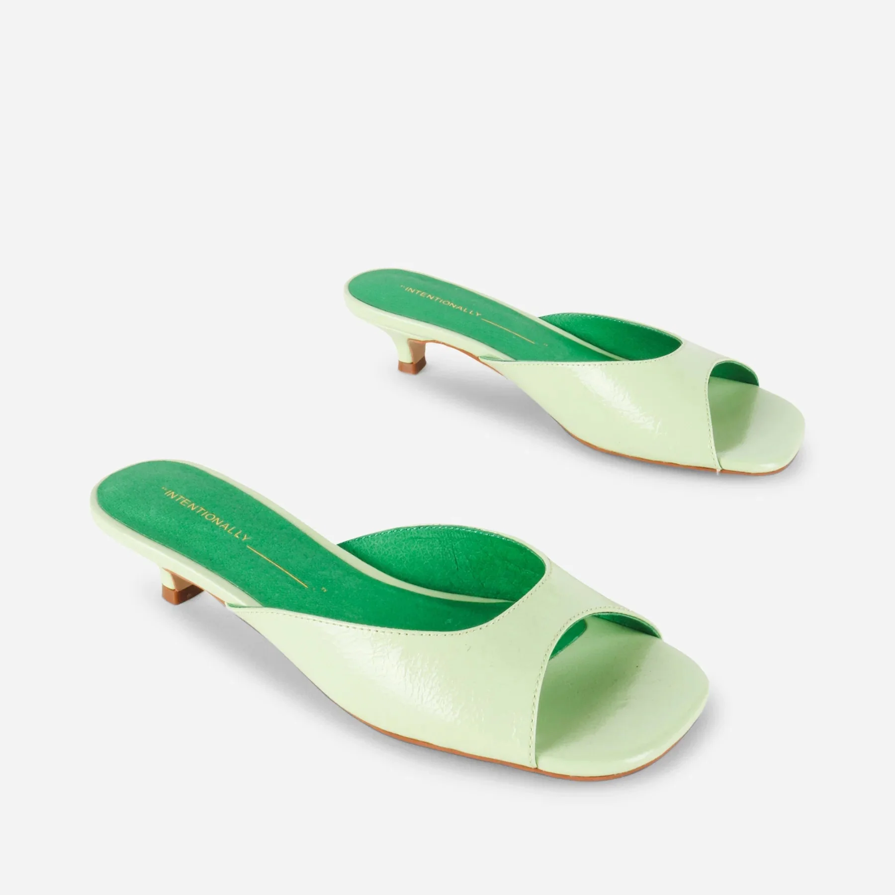 INTENTIONALY BLANK CEE SLIDES IN LIME