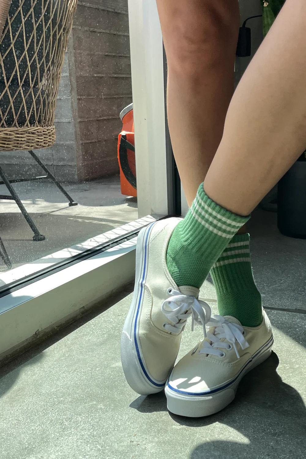 LE BON SHOPPE GIRLFRIEND SOCKS AVACADO - Image 3
