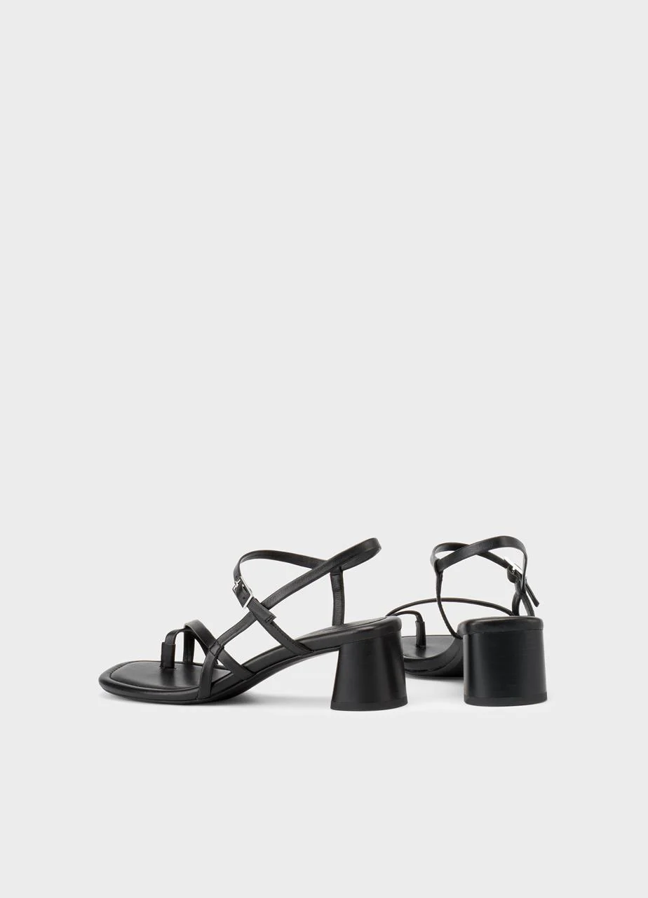 VAGABOND EVIE STRAPPY SANDALS -BLACK - Image 4
