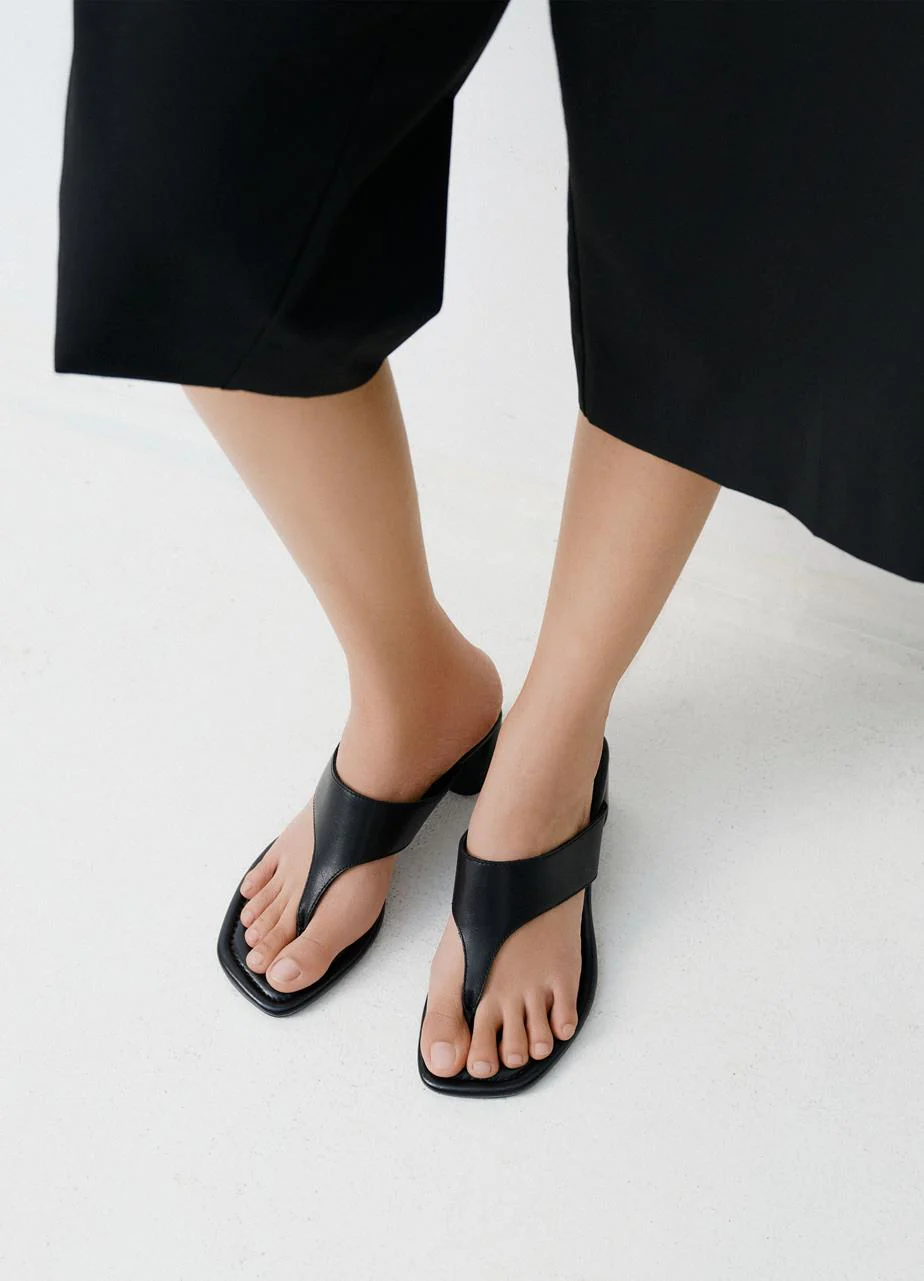 VAGABOND EVIE HEELED SANDALS BLACK - Image 5