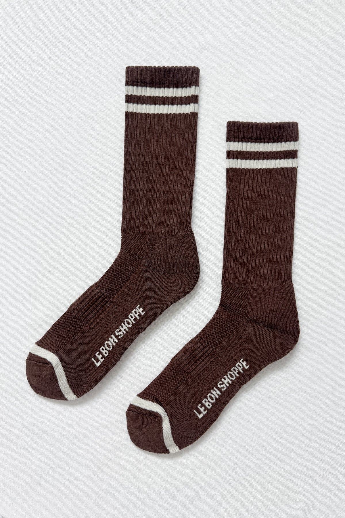 LEBON SHOPPE EXTENDED BOYFRIEND SOCKS WOOD X - Image 3