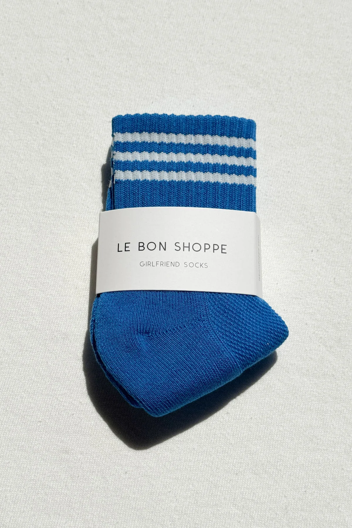 LEBON SHOPPE GIRLFRIEND SOCKS ROYAL BLUE - Image 3