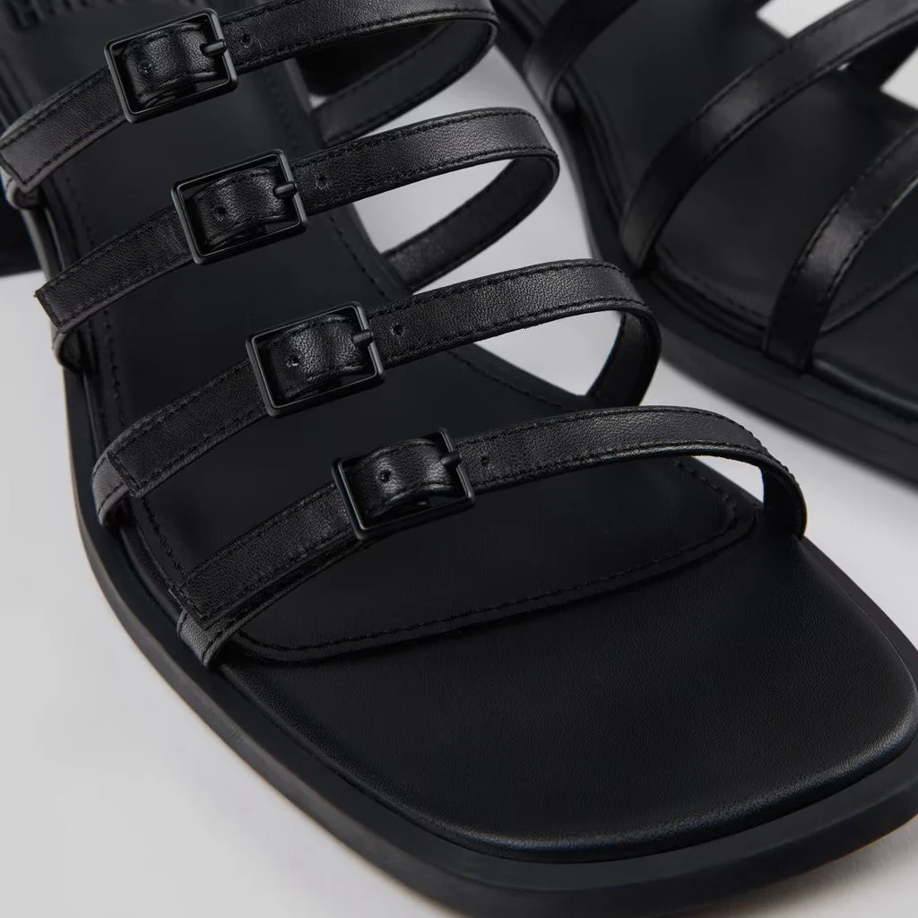 VAGABONG KORA STRAPPY SANDAL BLACK