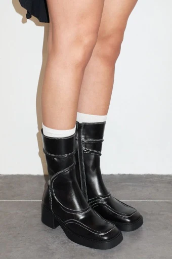 MIISTA MALENE ANKLE BOOTS-BLK - Image 8