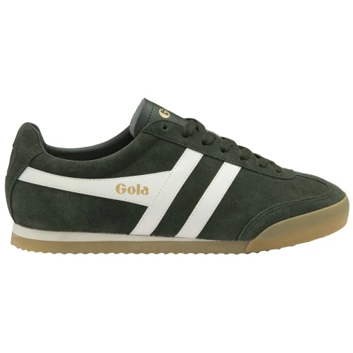 GOLA MEN'S APOLLO SNEAKERS DARK KHAKI WHITE GUM - Image 11