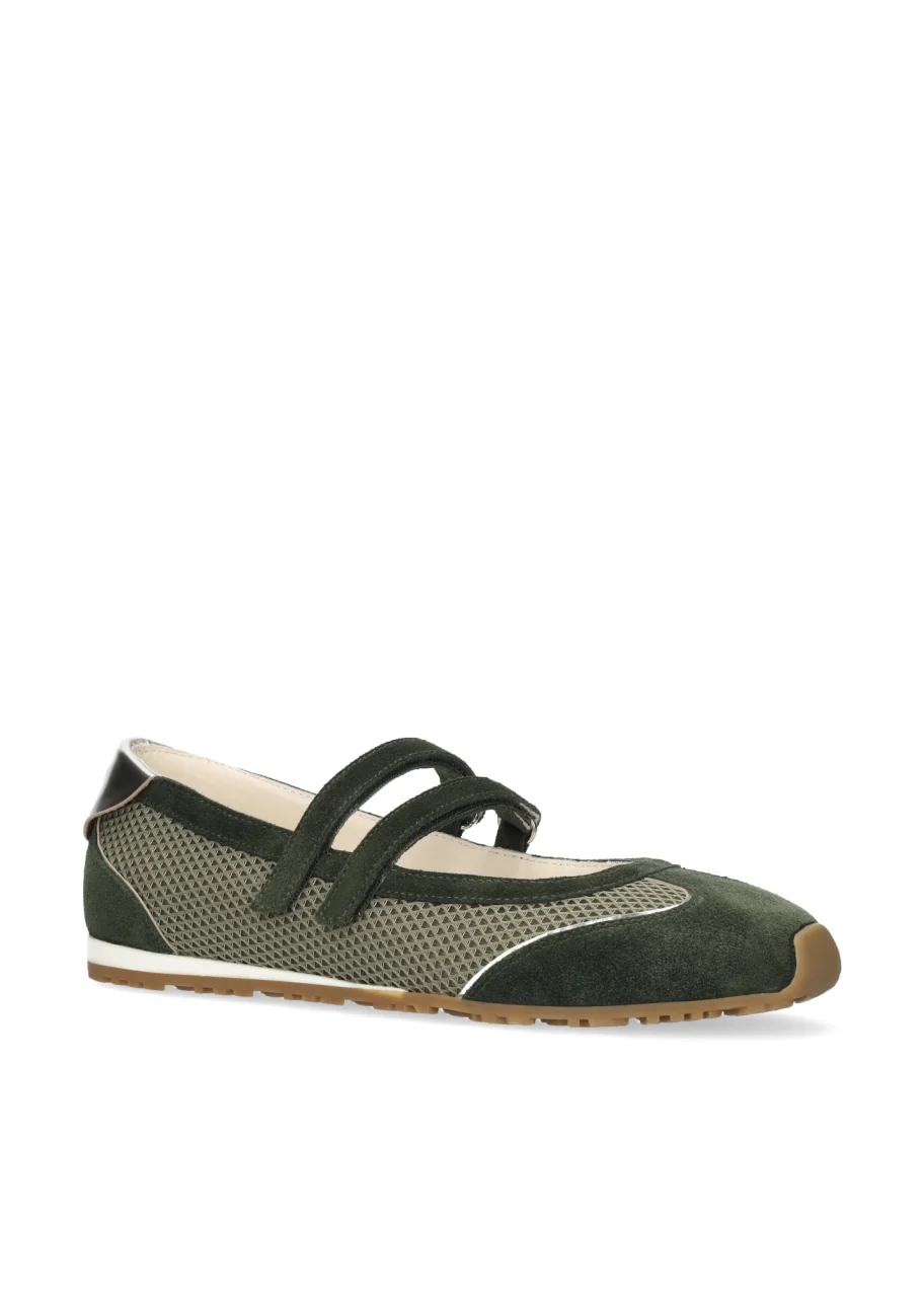 BIBI LOU NAOMI SNEAKERS IN KHAKI - Image 3
