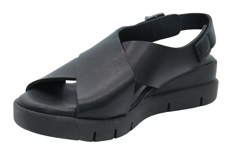 ERIC MICHAEL RAMONA CROSS SANDAL BLACK - Image 3