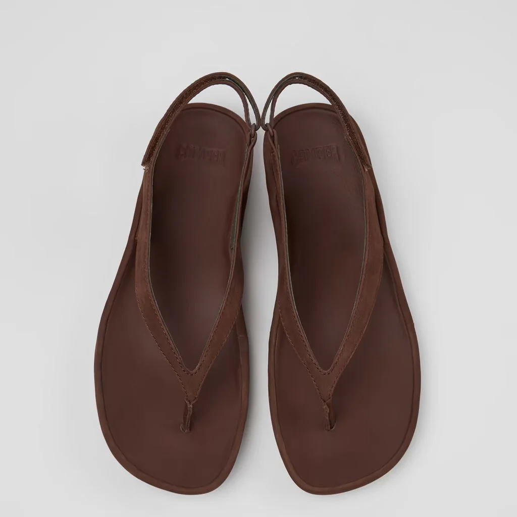 CAMPER RIGHT ISLA THONG BROWN