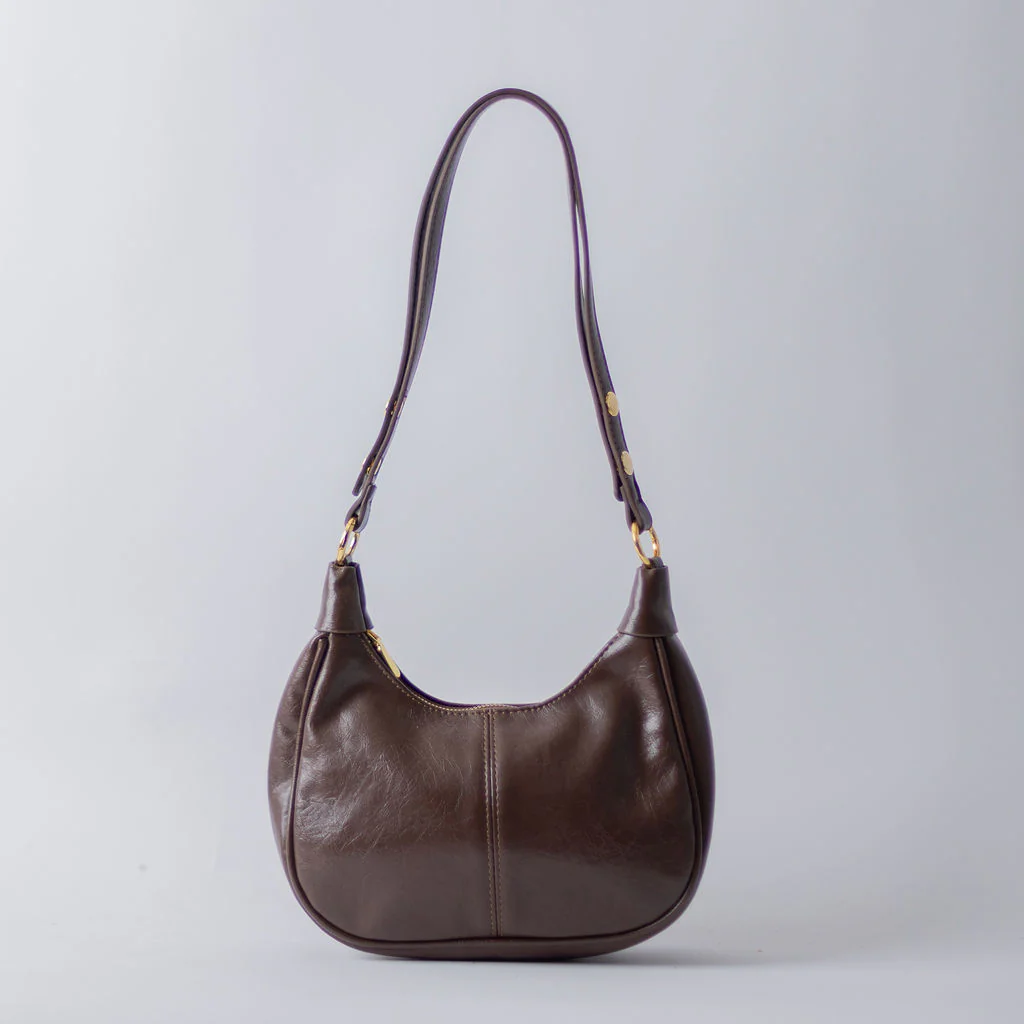 SIMPLE VEGAN SHOULDER-Brown - Image 5