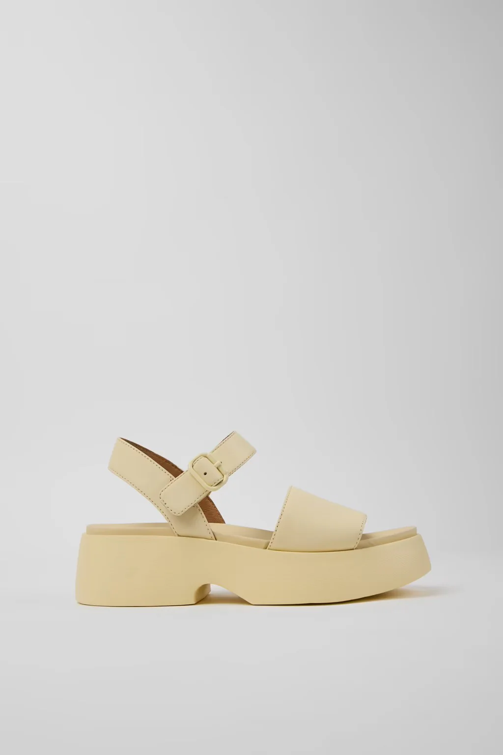 CAMPER TASHA FLATFORM SANDAL BUTTER - Image 3