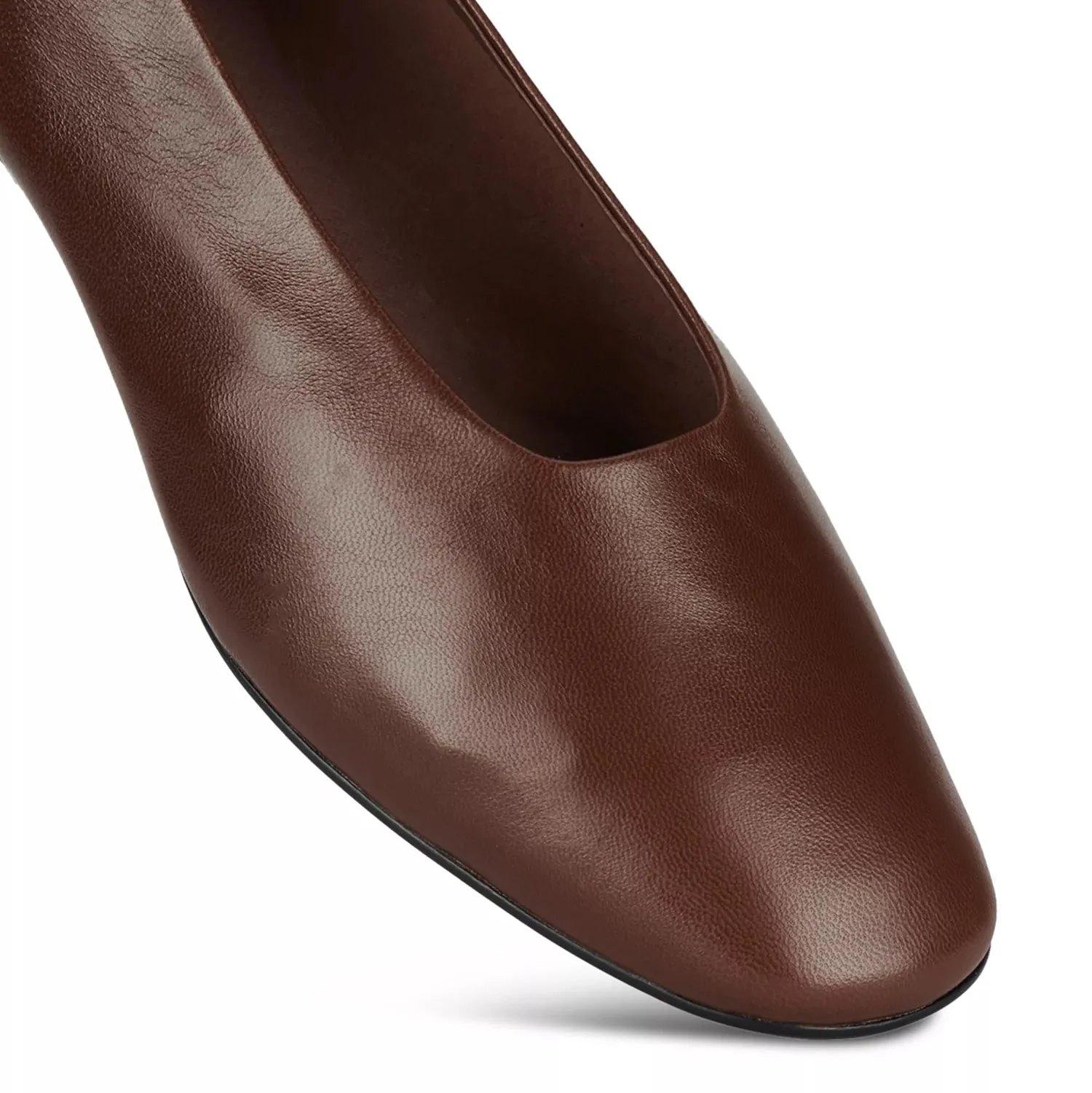JEFFREY CAMPBELL TRUSTEE SOCK PUMP IN ESPRESSO - Image 2