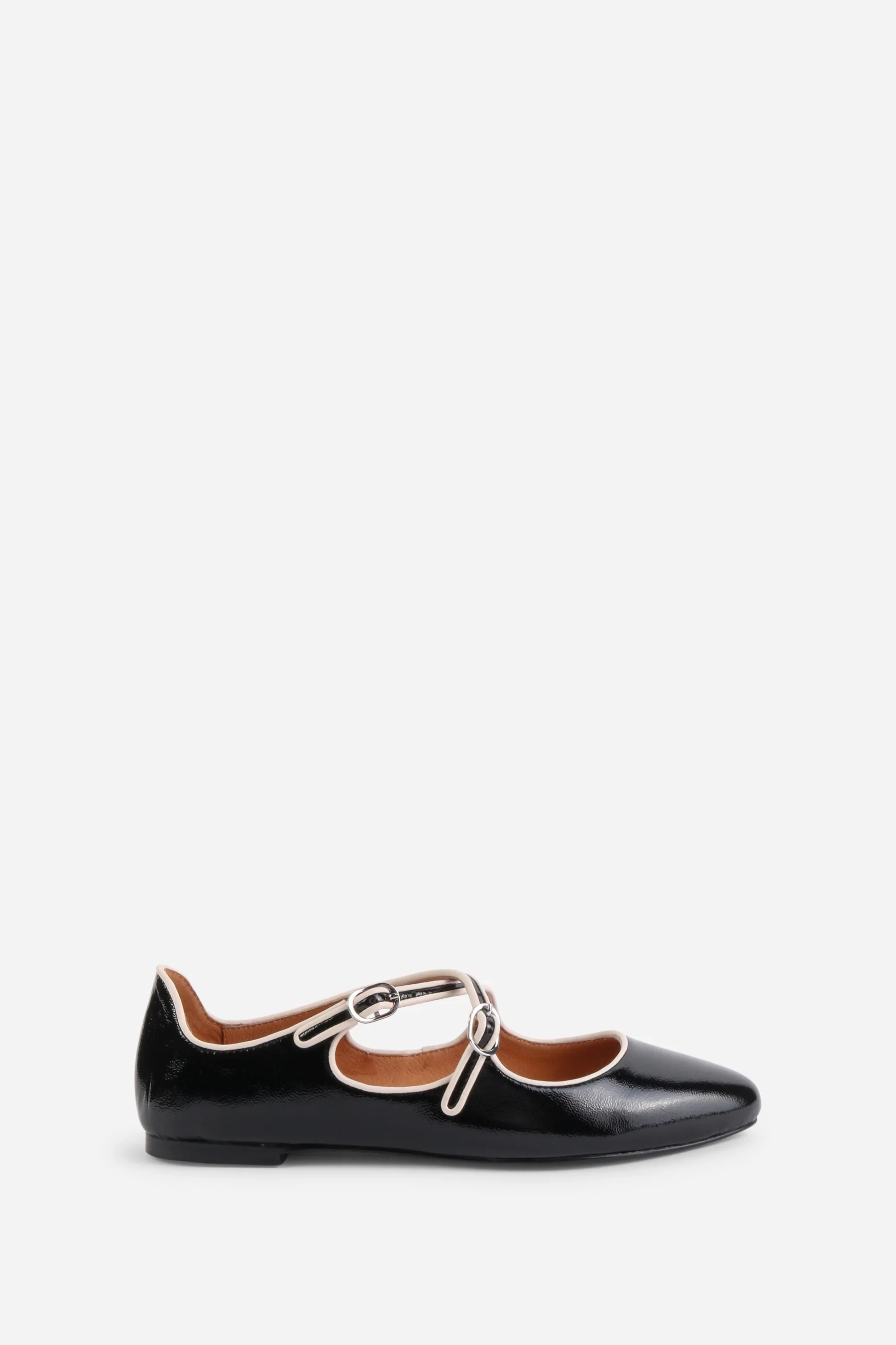 INTENTIONALLY BLANK VANDAM BALLET FLAT BLACK - Image 3