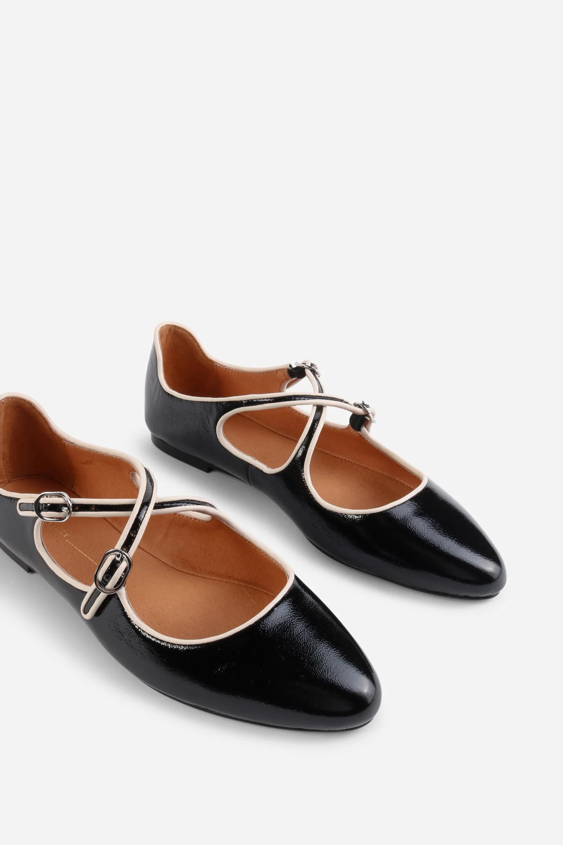 INTENTIONALLY BLANK VANDAM BALLET FLAT BLACK - Image 6