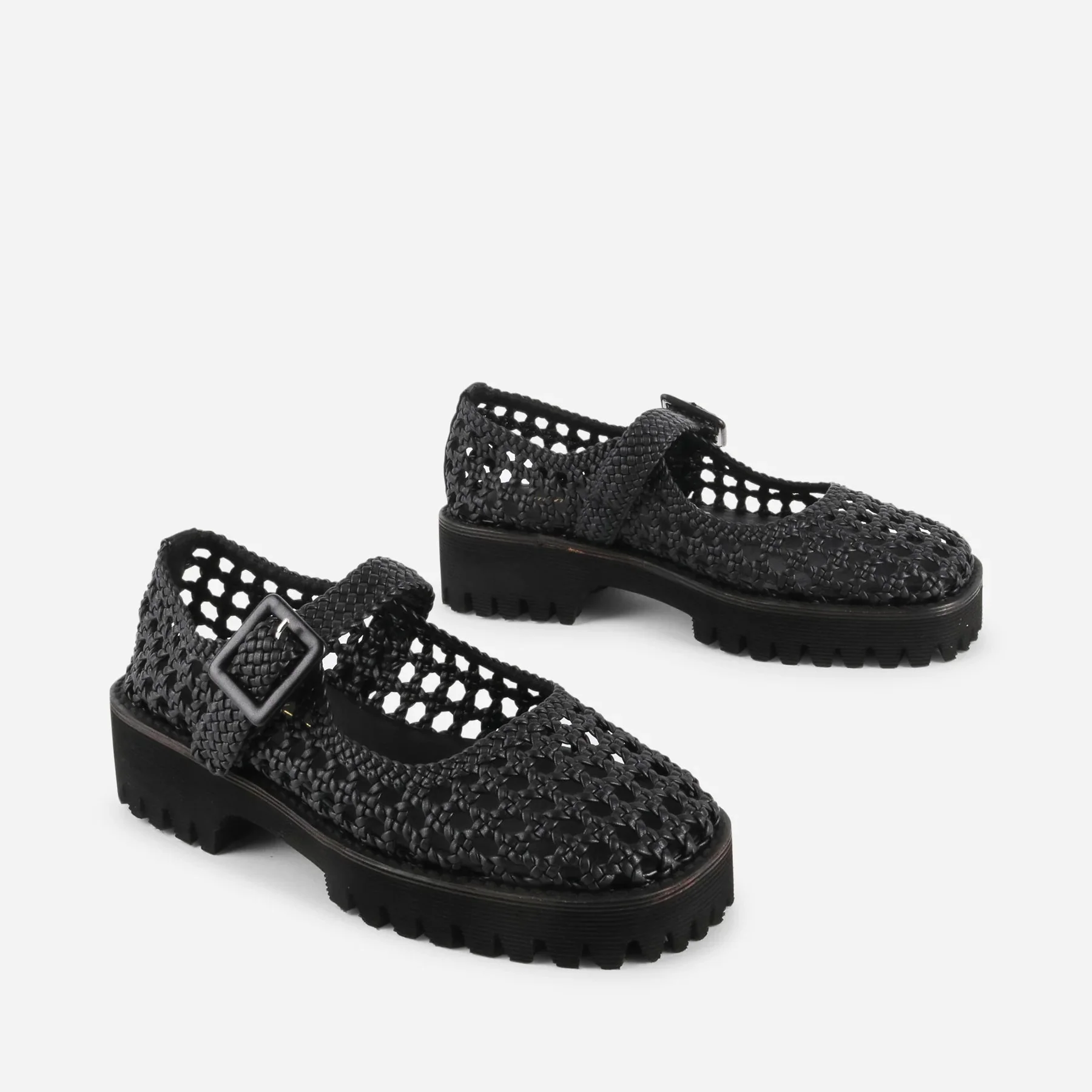 INTENTIONALLY BLANK VERONIQUE WOVEN MARY JANE