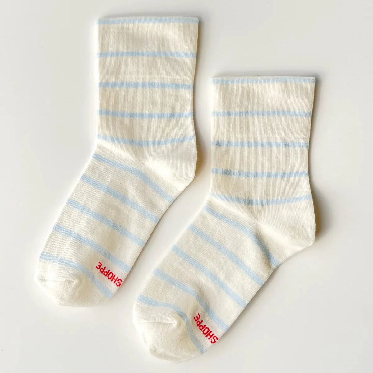 LEBON SHOPPE WALLY SOCKS SKY