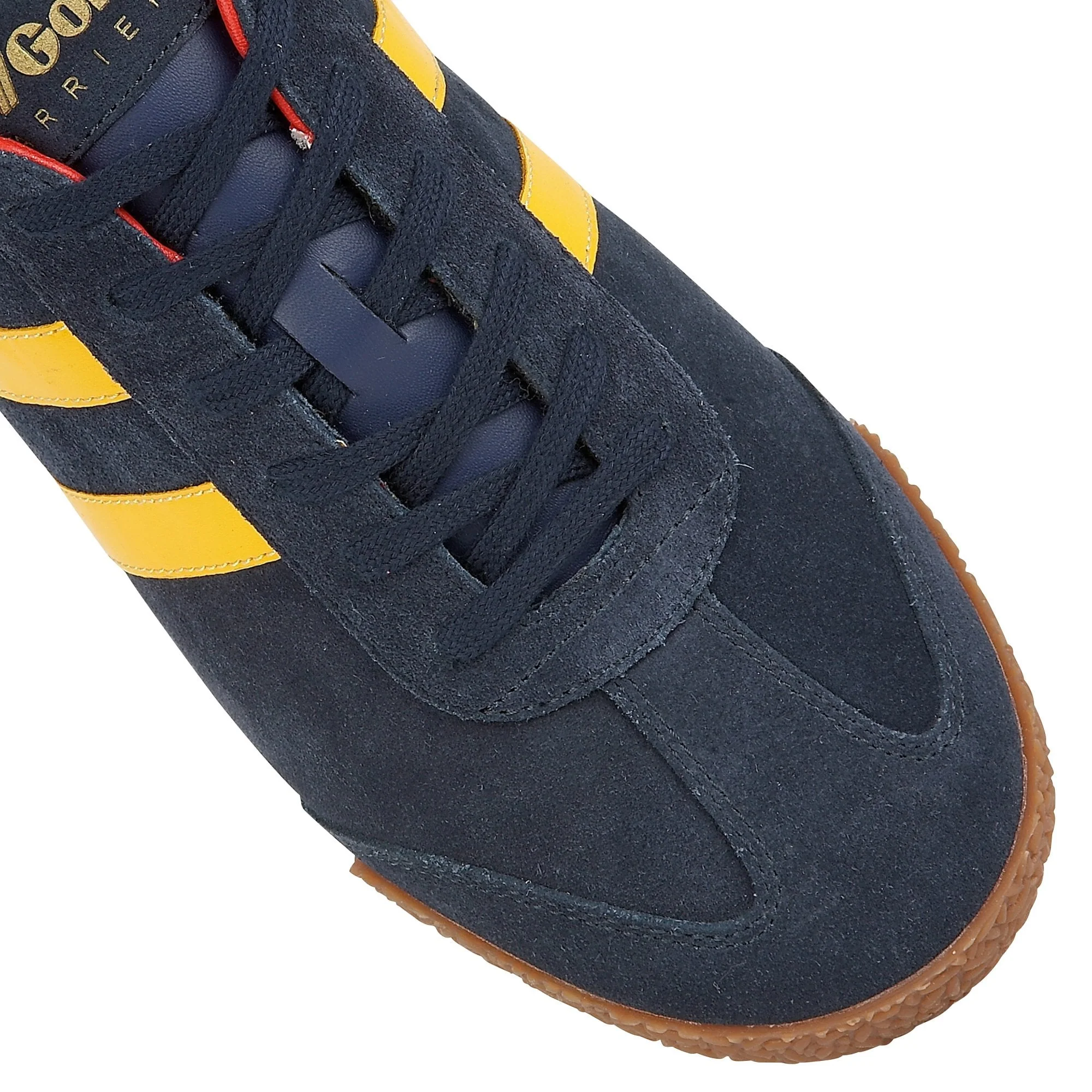 GOLA WOMEN'S HARRIER SNEAKERS-NAVY/SUN - Image 3