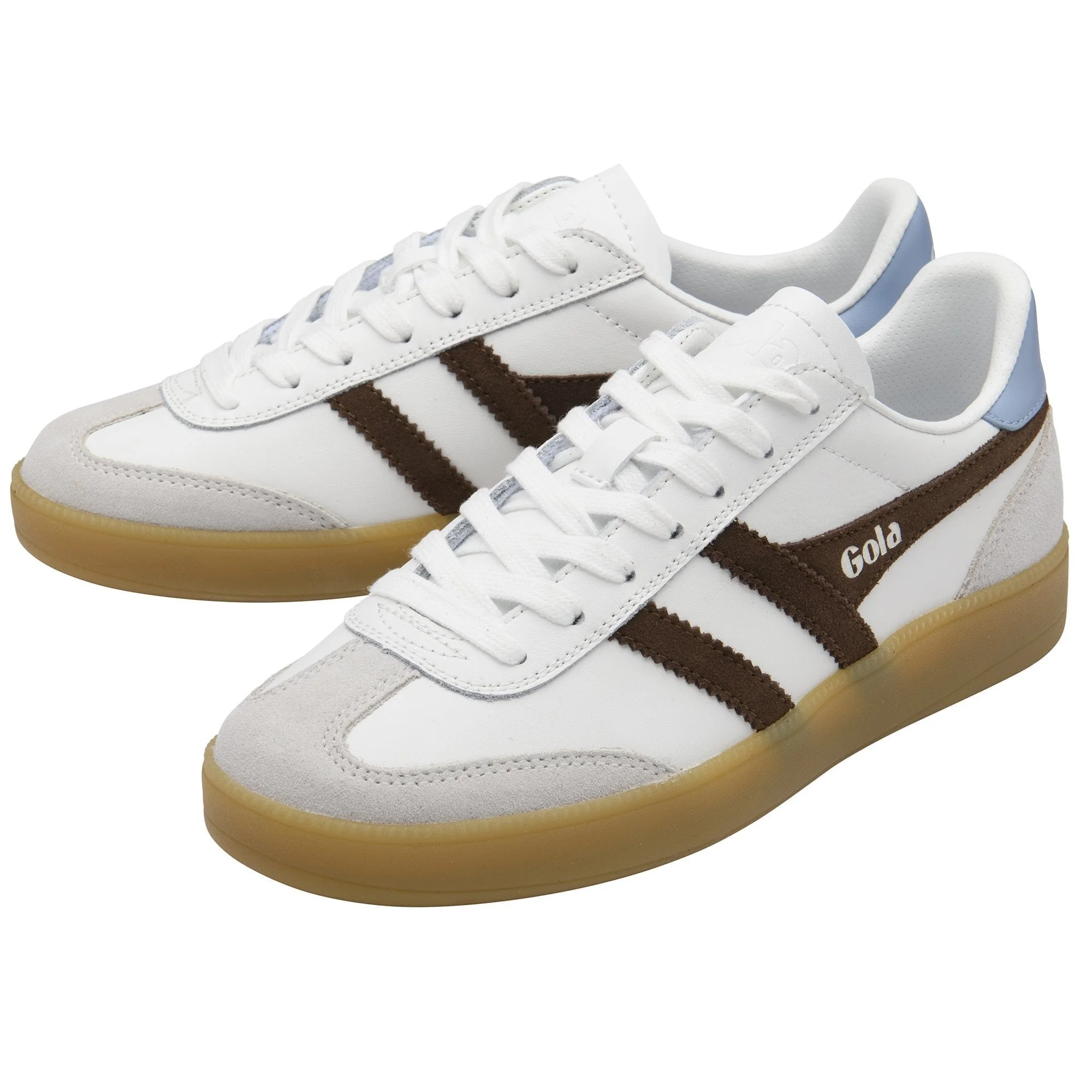 GOLA WOMEN'S VIPER LEATHER SNEAKERS - Image 2